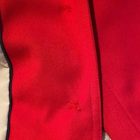 Bright Red Banana Republic Blazer - Picture 4 of 5